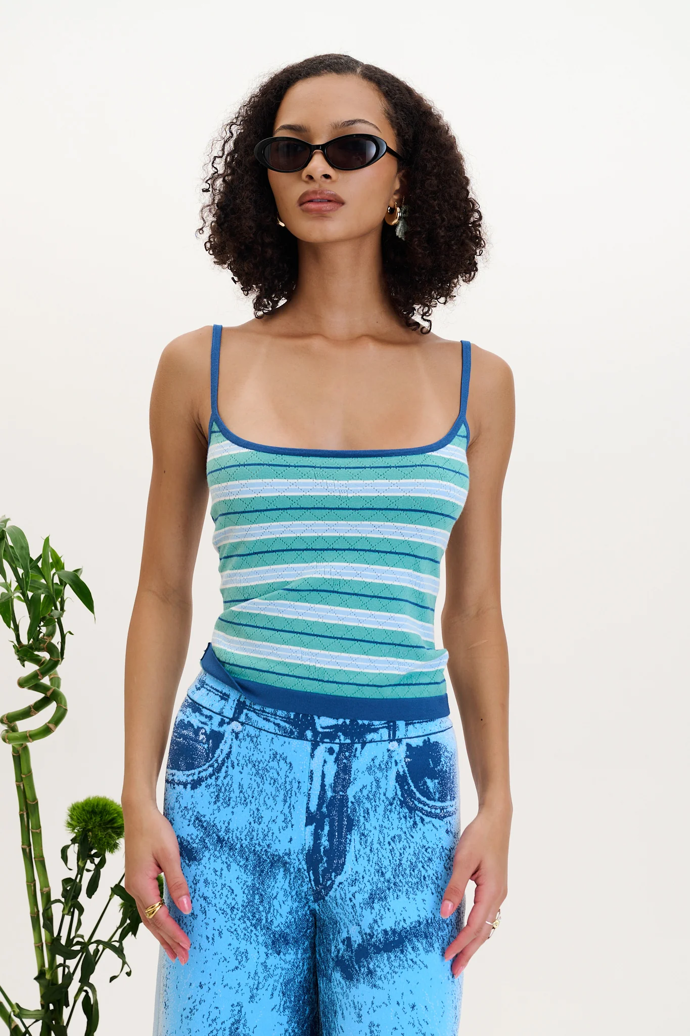 ARDEN POINTELLE TANK TOP - Image 4