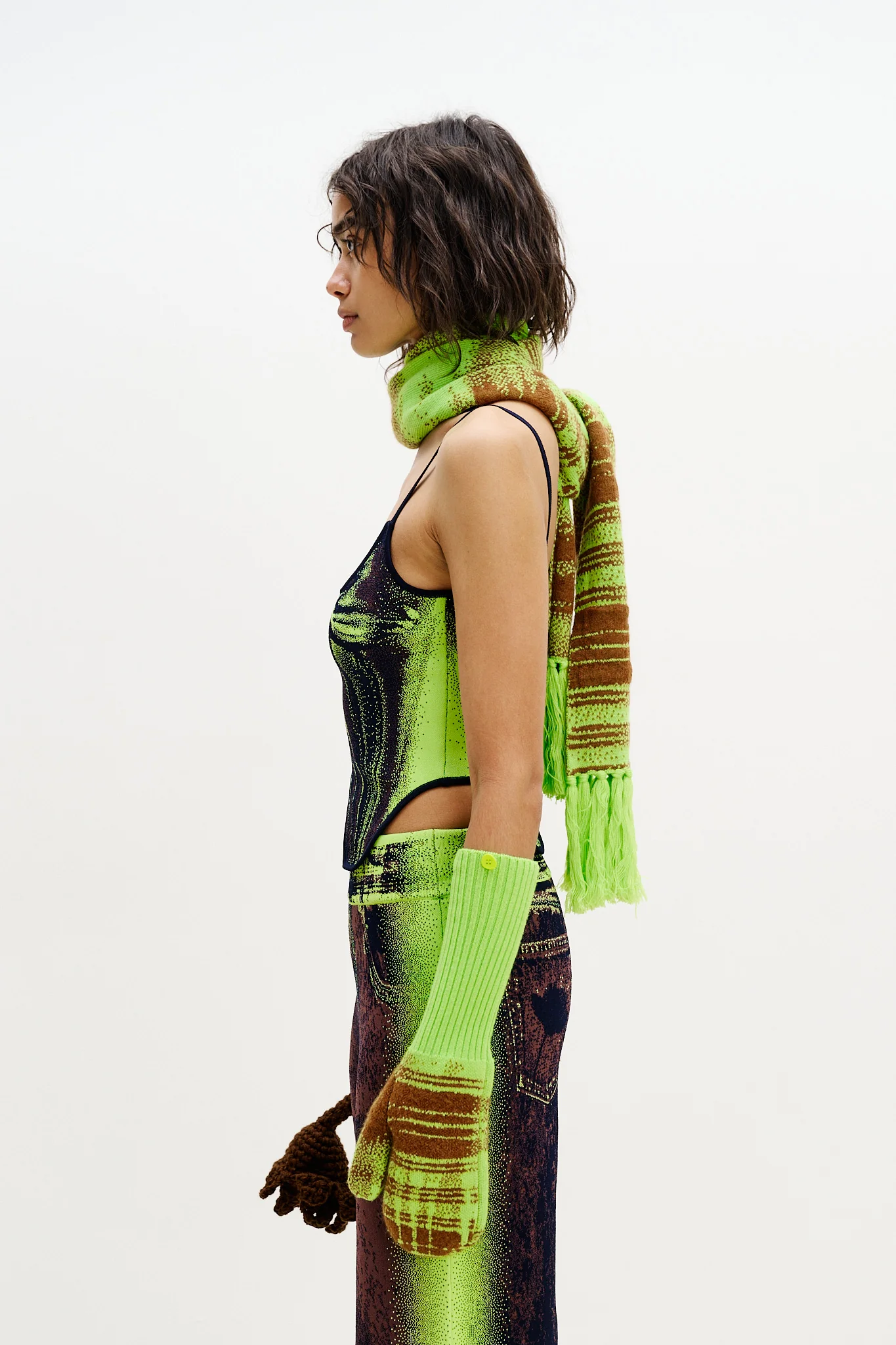 BRYONY MERINO WOOL SCARF - Image 4