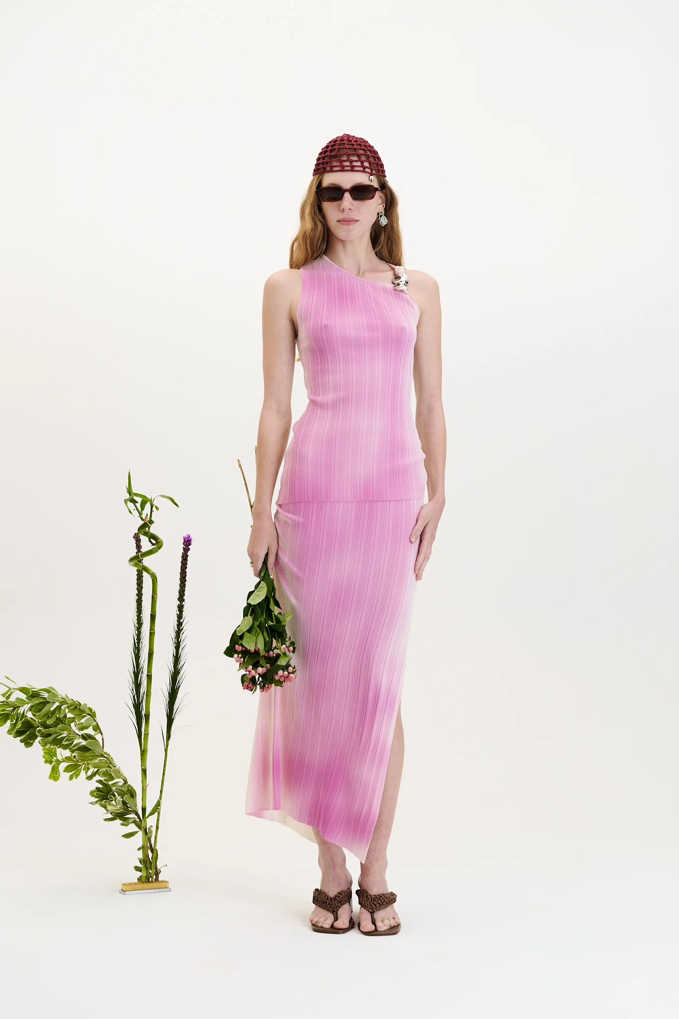 ROWAN UV REACTIVE MIDI SKIRT - Image 3