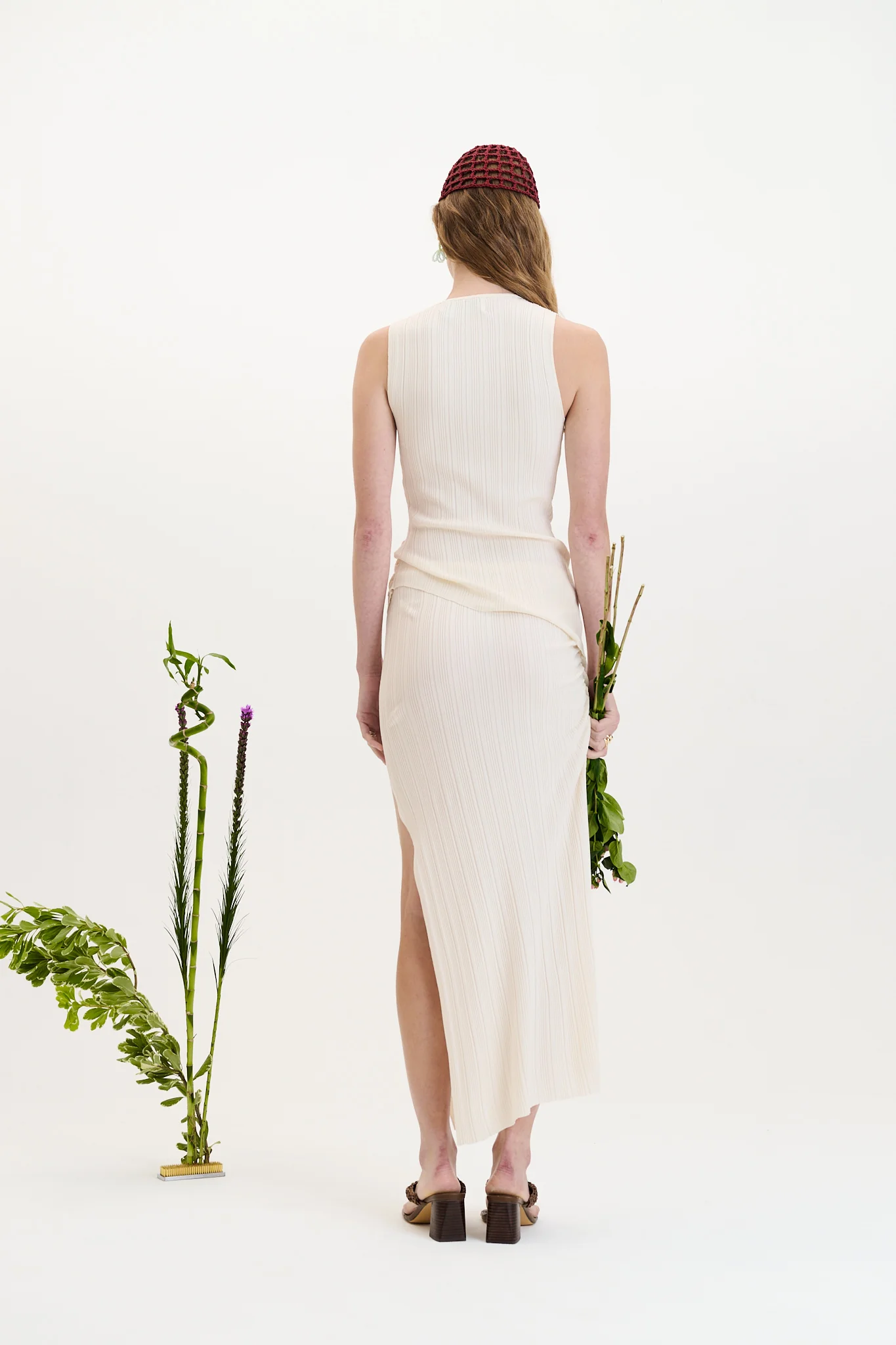 ROWAN UV REACTIVE MIDI SKIRT - Image 4