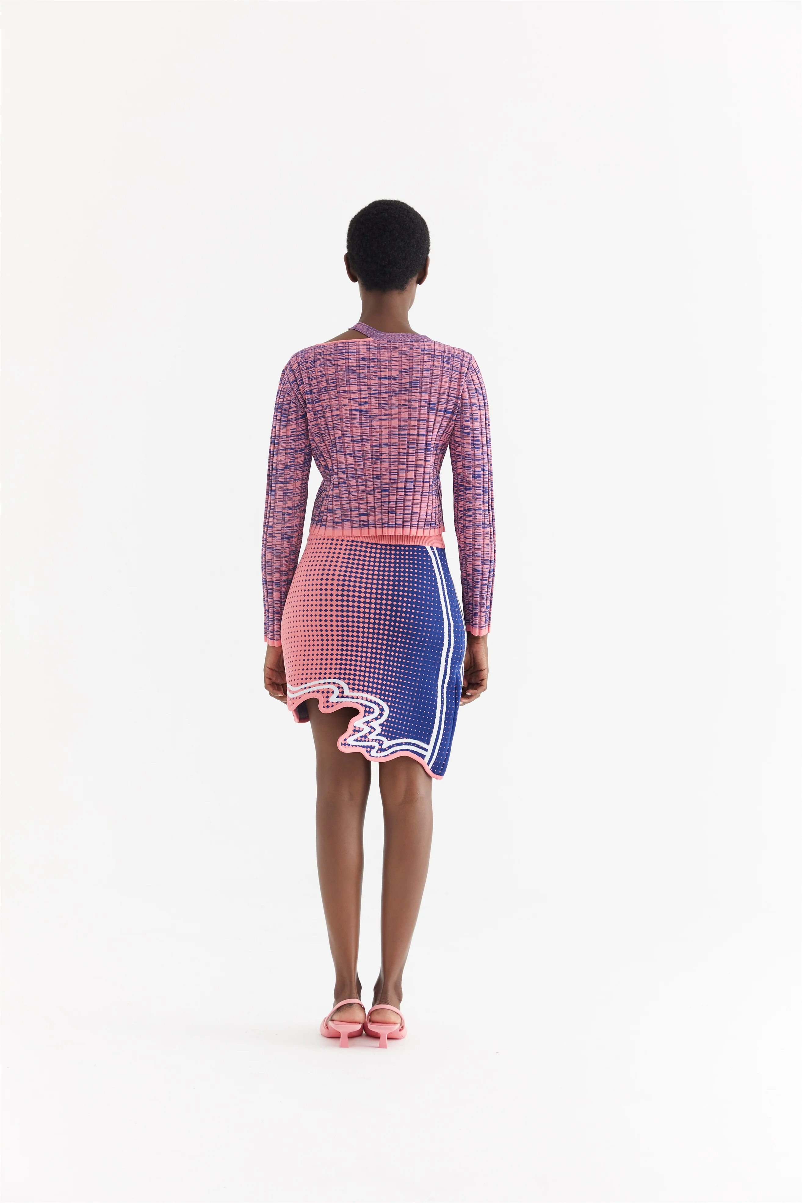 NOVA WAVY MINI SKIRT - Image 3