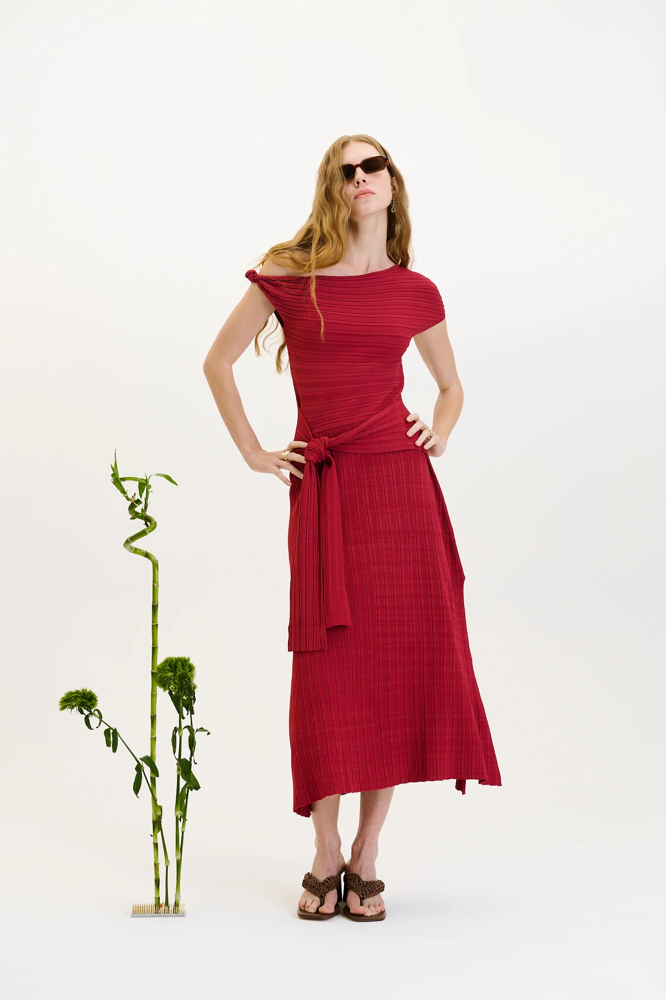 SYRAH RIB MAXI DRESS - Image 3