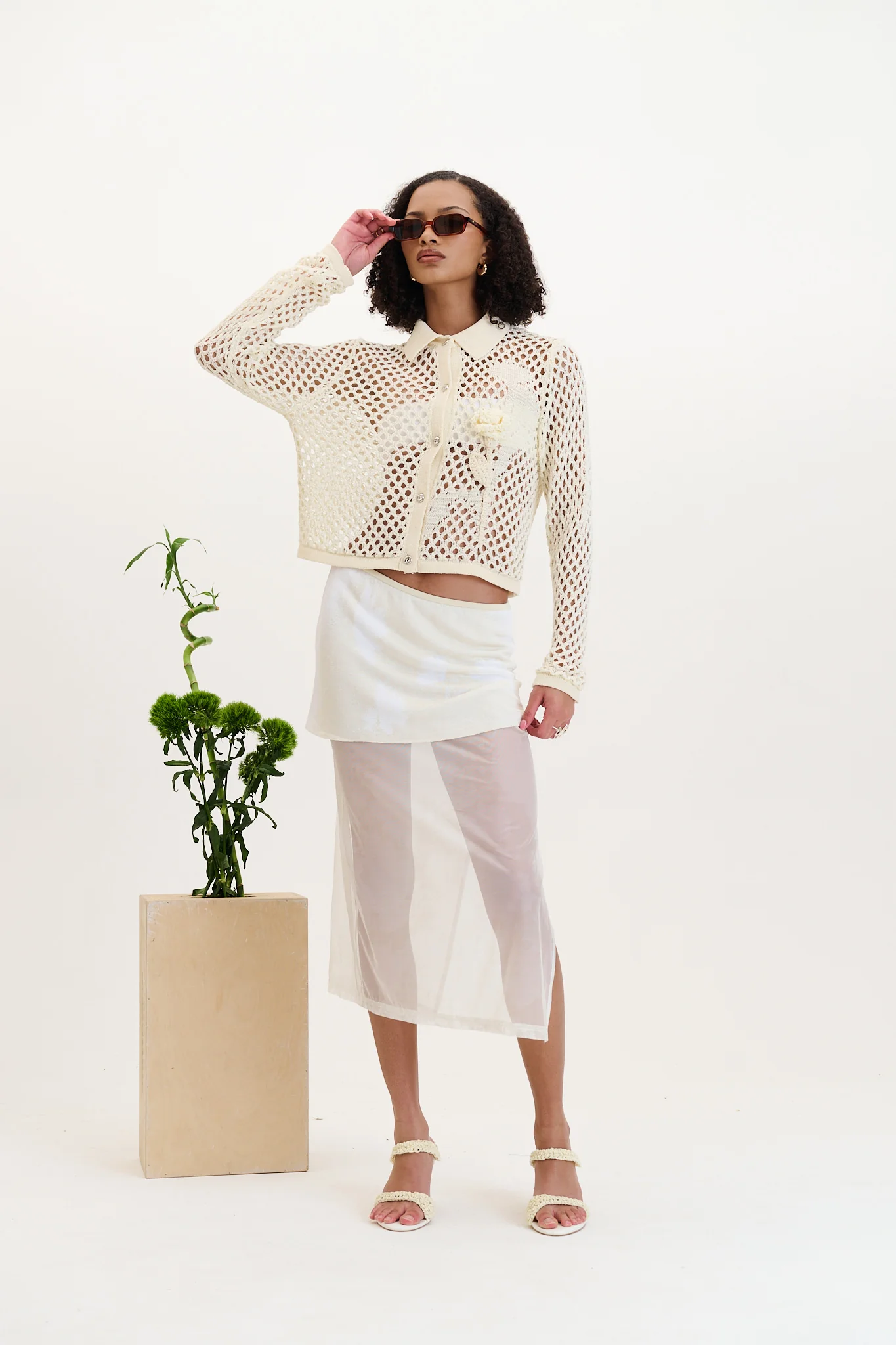 TAMRAH CROCHET SHIRT - Image 3