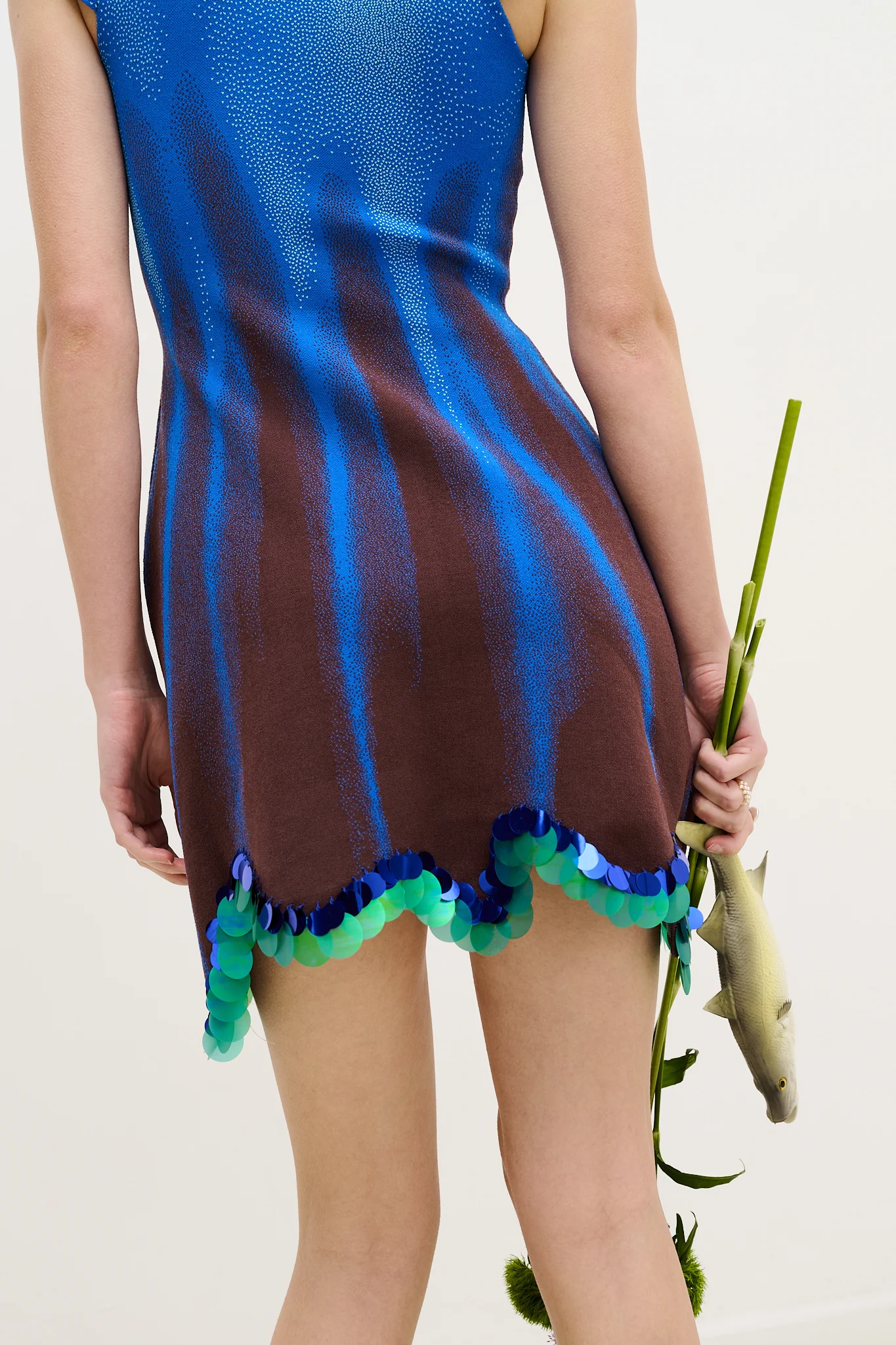 TINA MINI DRESS WITH SEQUINS - Image 5