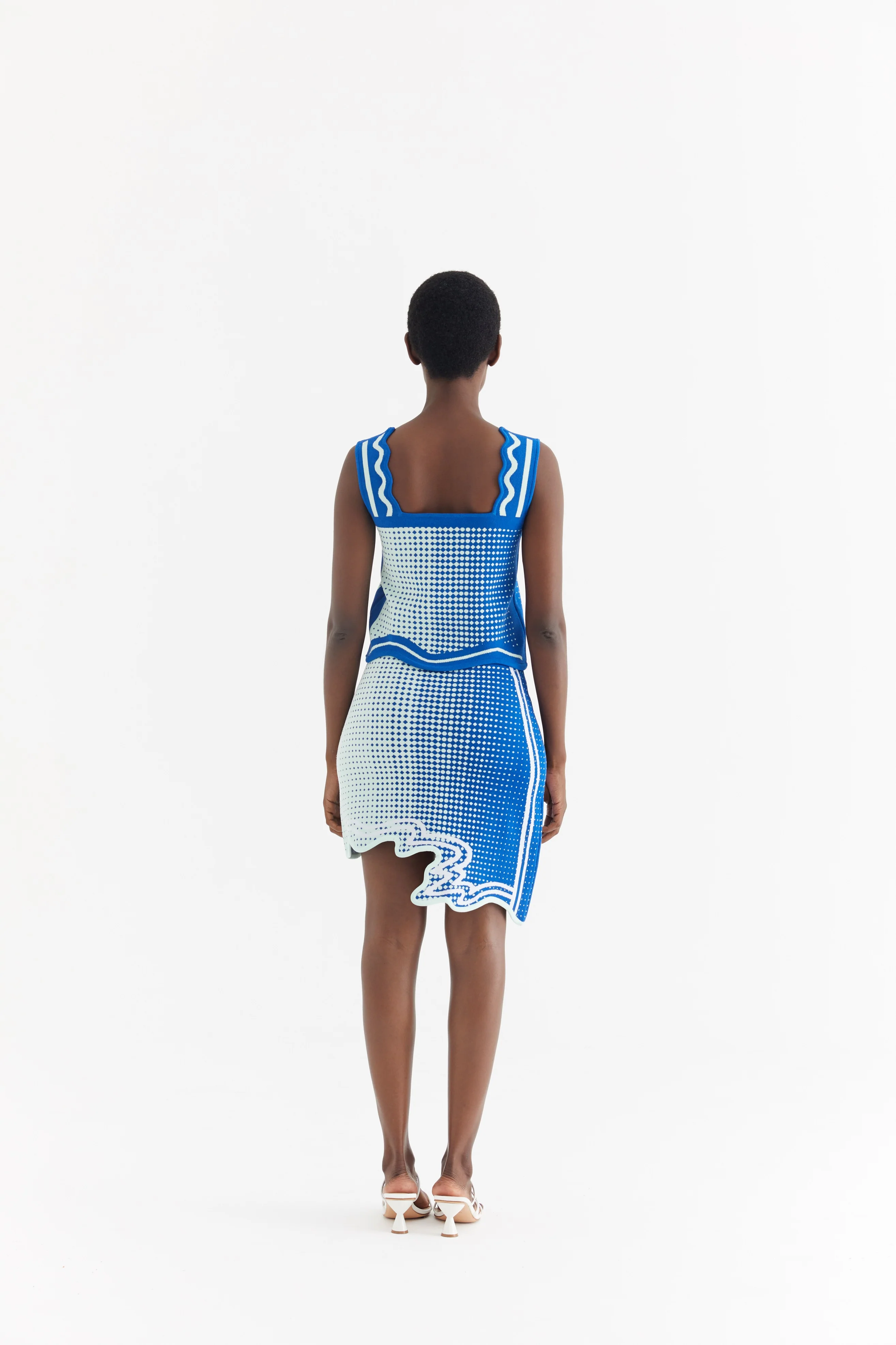 ZANE WAVY CROPPED TANK - Image 3