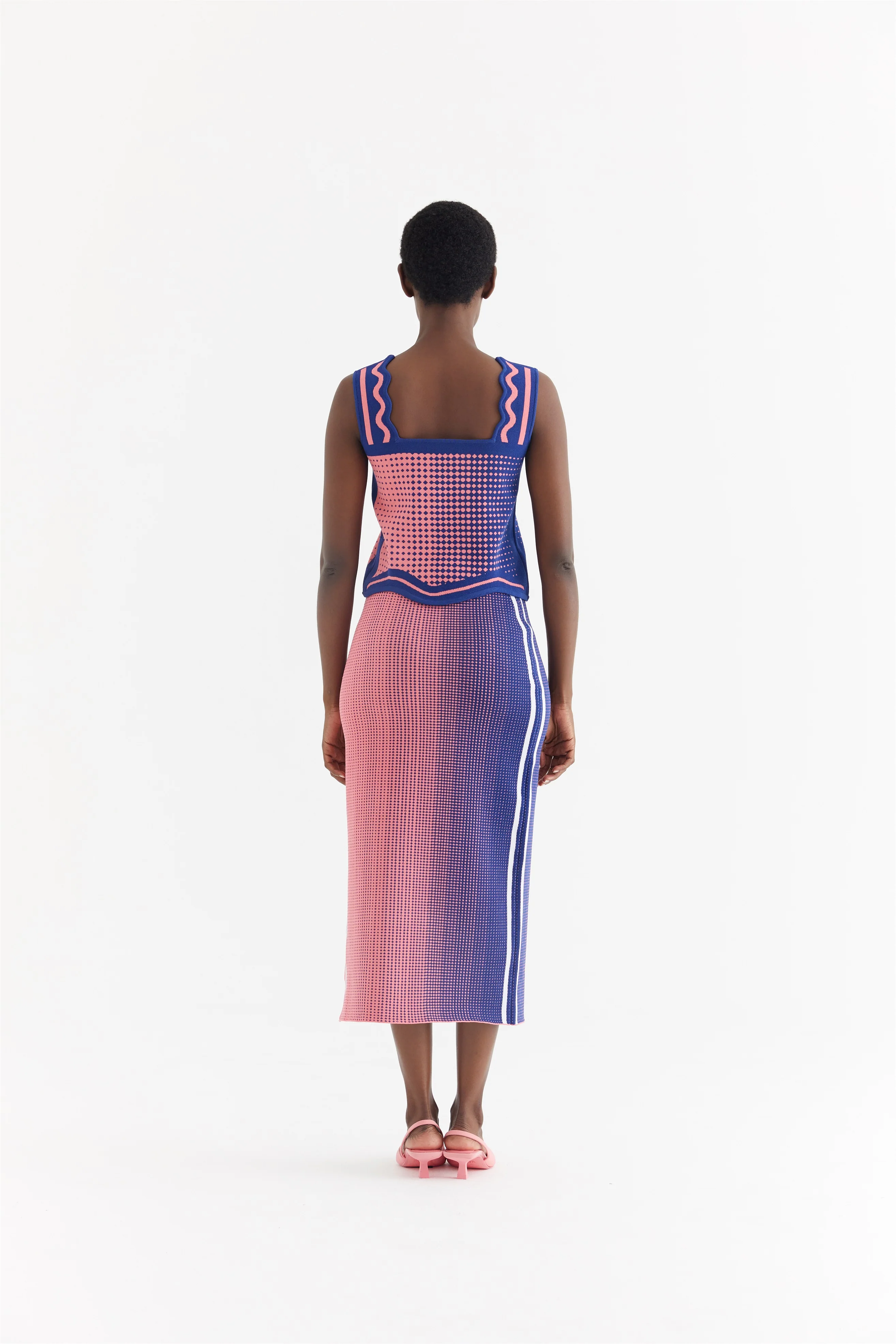 ZANE WAVY CROPPED TANK - Image 3